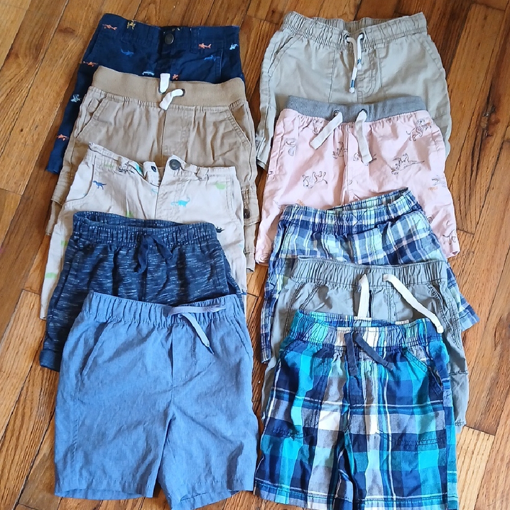Blue and Tan Summer Shorts Collection